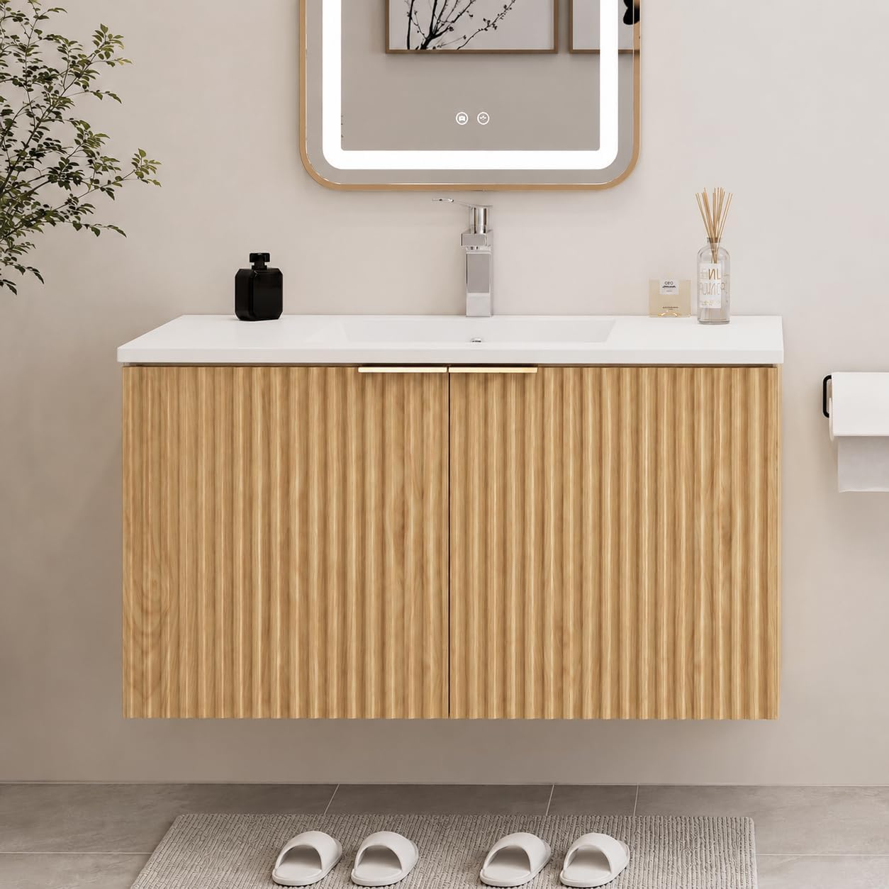 Home For Bathroom - Rak Kabinet Kamar Mandi Modern Terapung