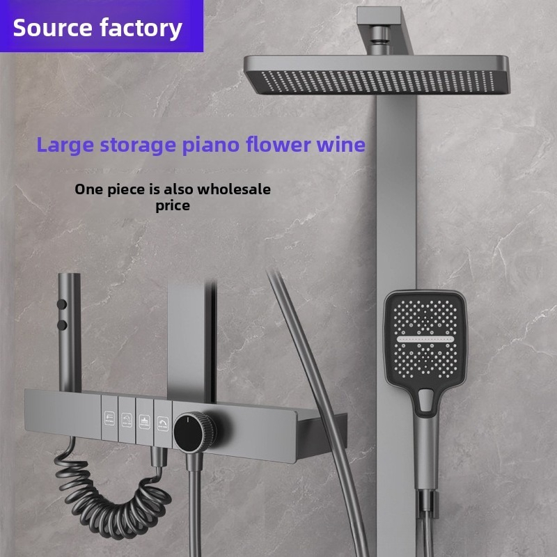 Home For Bathroom - Set Shower Head Digital Peningkat Tekanan