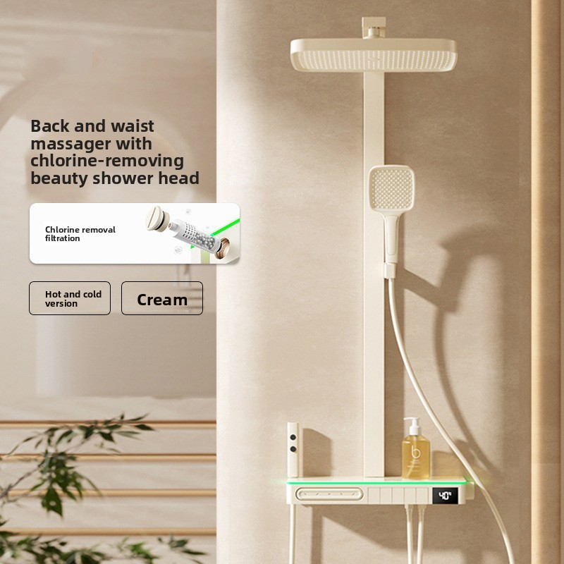 Home For Bathroom - Set Shower Tembaga dengan Layar Digital