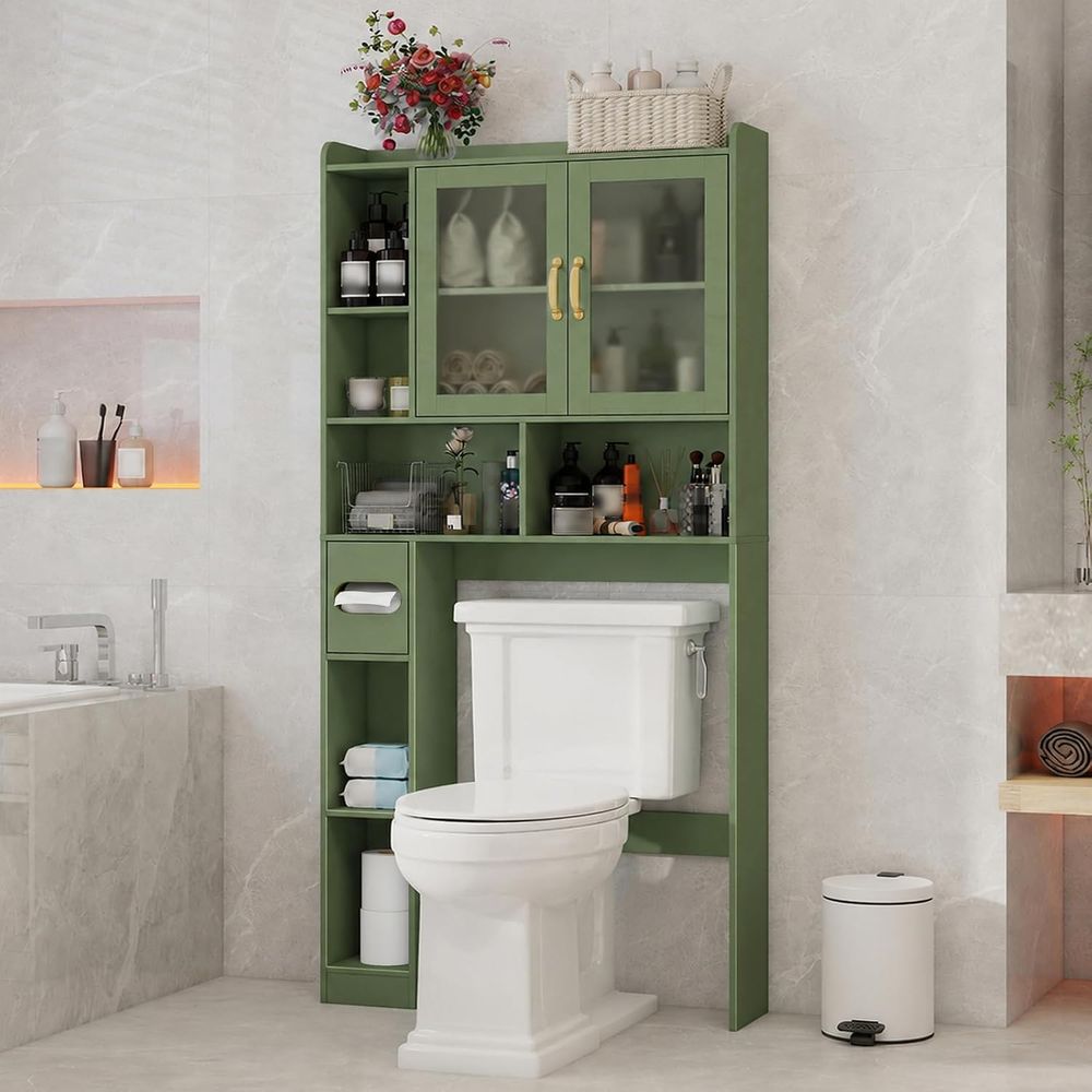 Home For Bathroom - Lemari Penyimpanan Akrilik Hemat-Ruang di Atas
