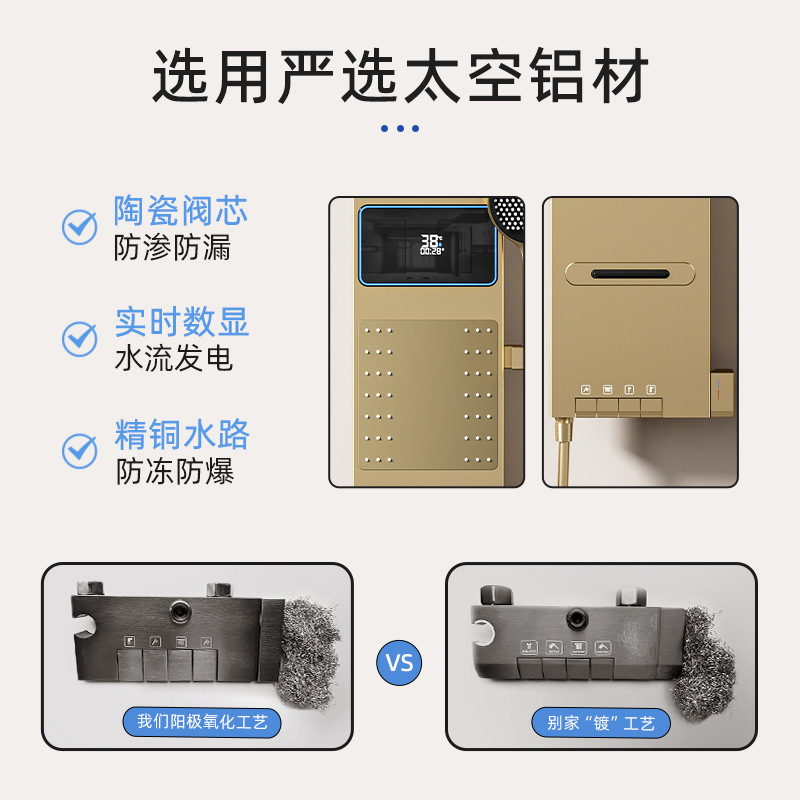Layar Shower Digital Pintar Wa - Home For Bathroom ulasan dan harga