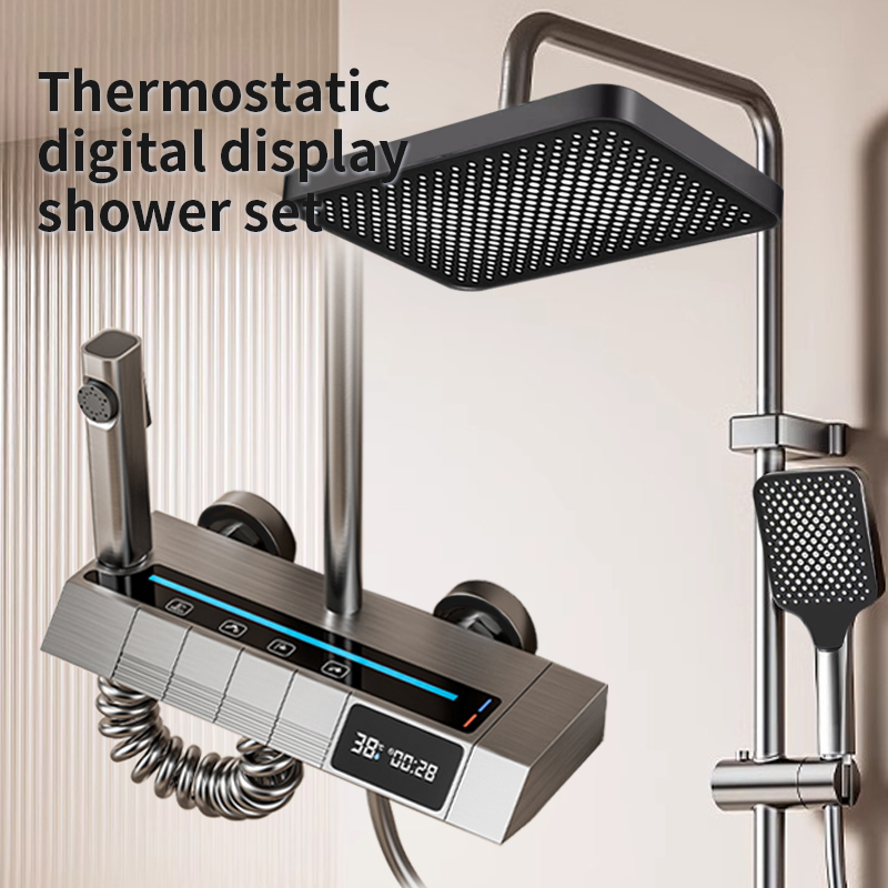 Kepala pancuran piano digital  - Home For Bathroom ulasan dan harga
