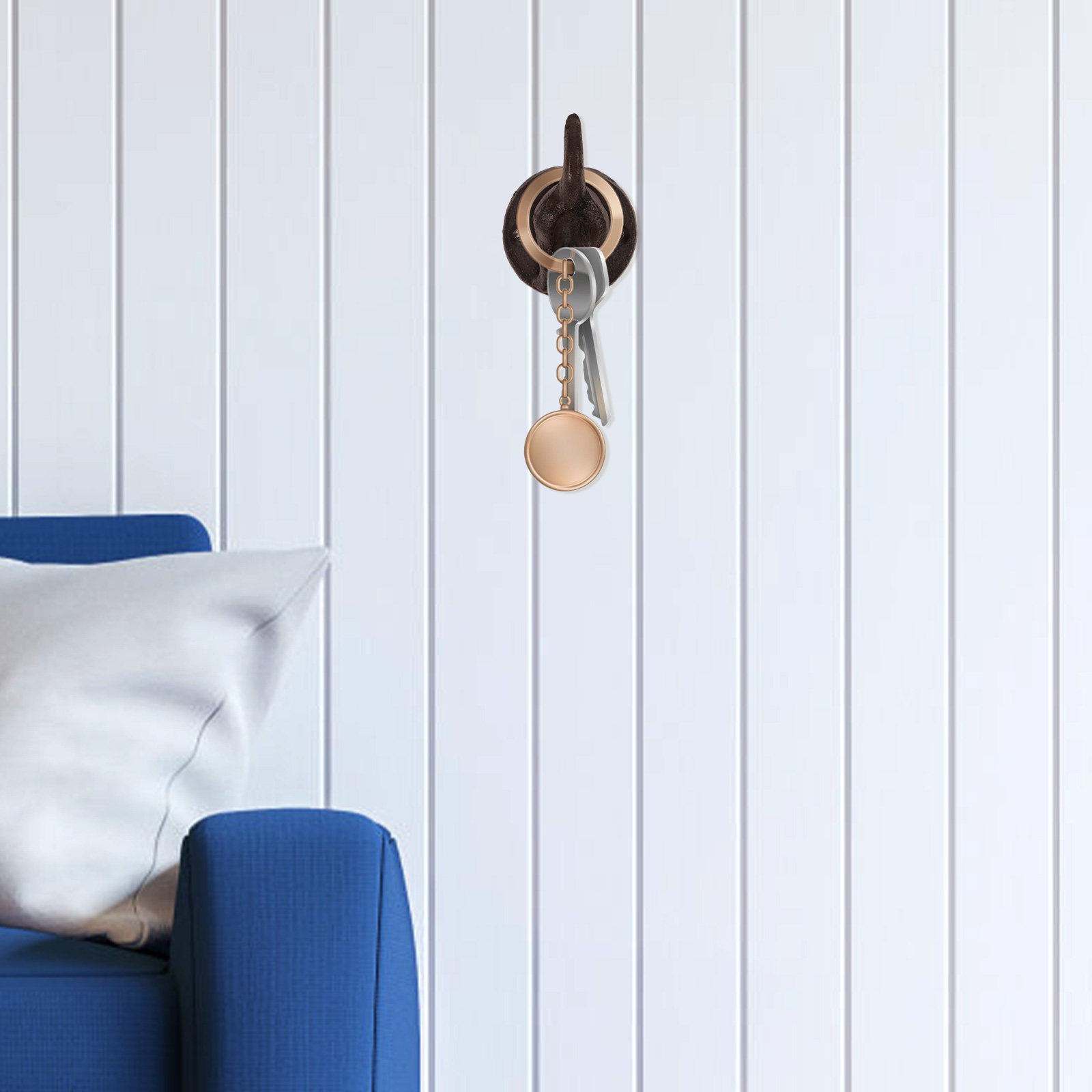 Gantungan Dinding Bentuk Panta - Home Bathroom Key ulasan dan harga