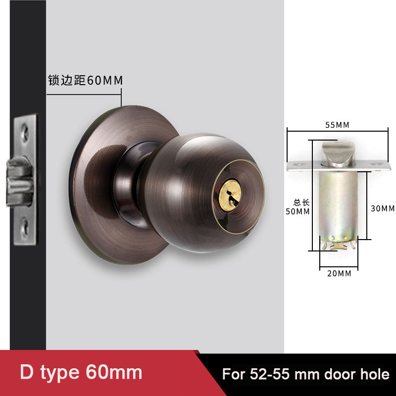 Kenop pintu bulat bahan Aloi a - Home Bathroom Key ulasan dan harga