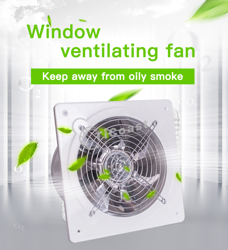 Kipas Angin Exhaust 4 inci 25W - Home Bathroom Vent Fans ulasan dan harga