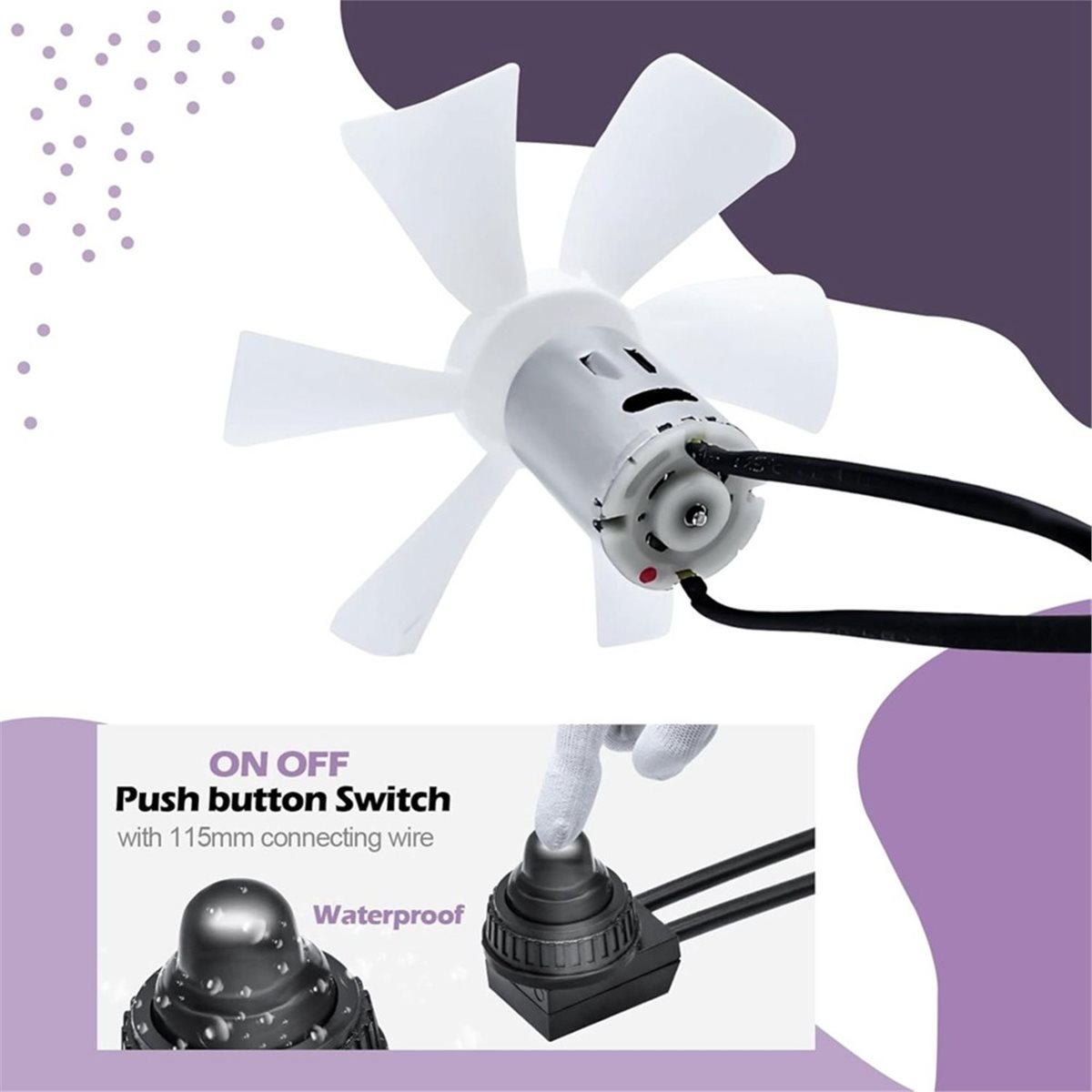 Kipas Ventilasi RV 6 Inci deng - Home Bathroom Vent Fans ulasan dan harga