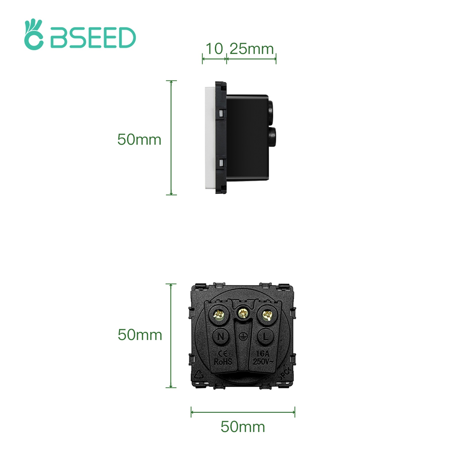 BSEED soket dinding colokan Pr - Home Bathroom Key ulasan dan harga