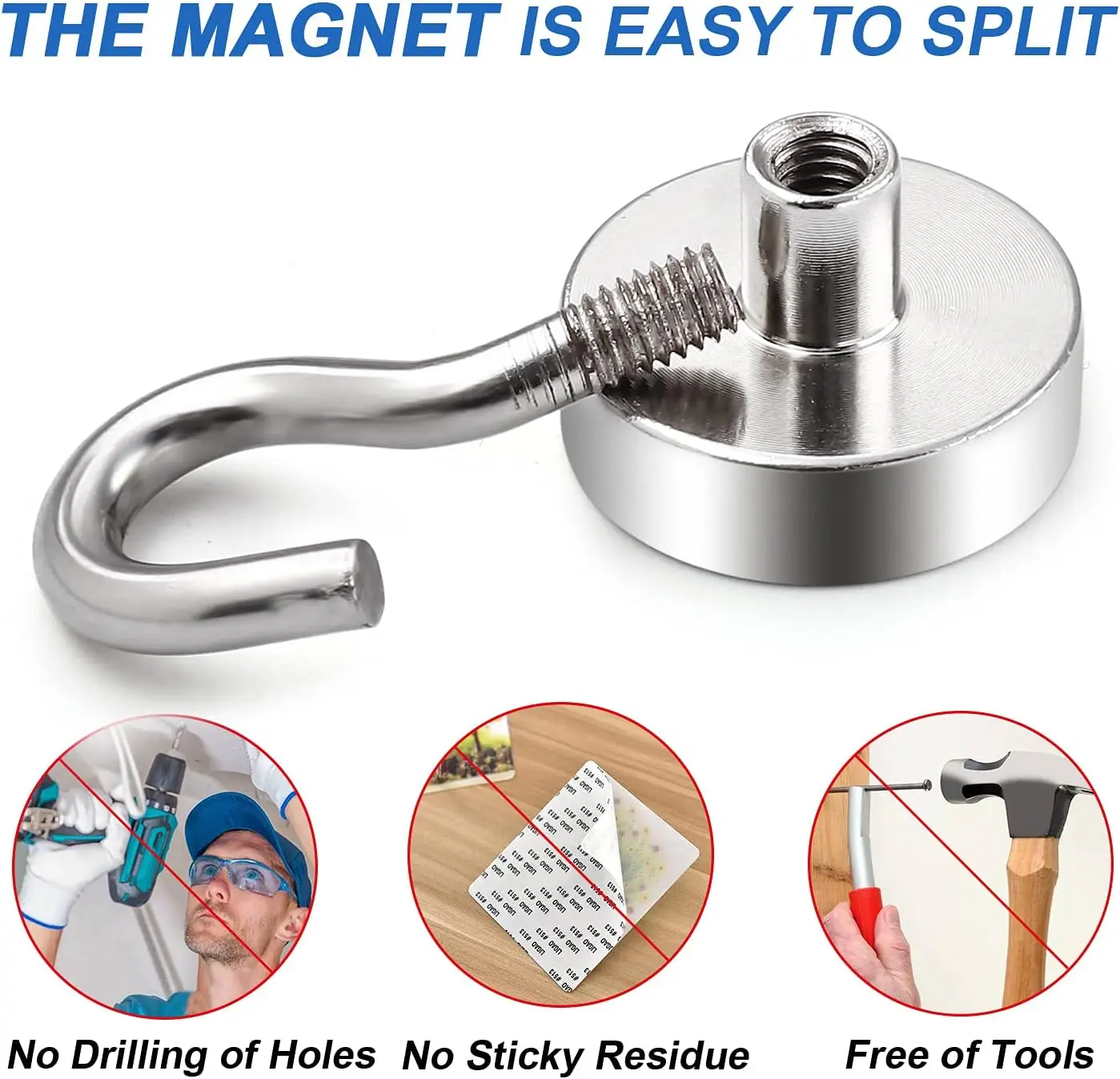 1-80 buah kait magnetik kuat,  - Home Bathroom Key ulasan dan harga