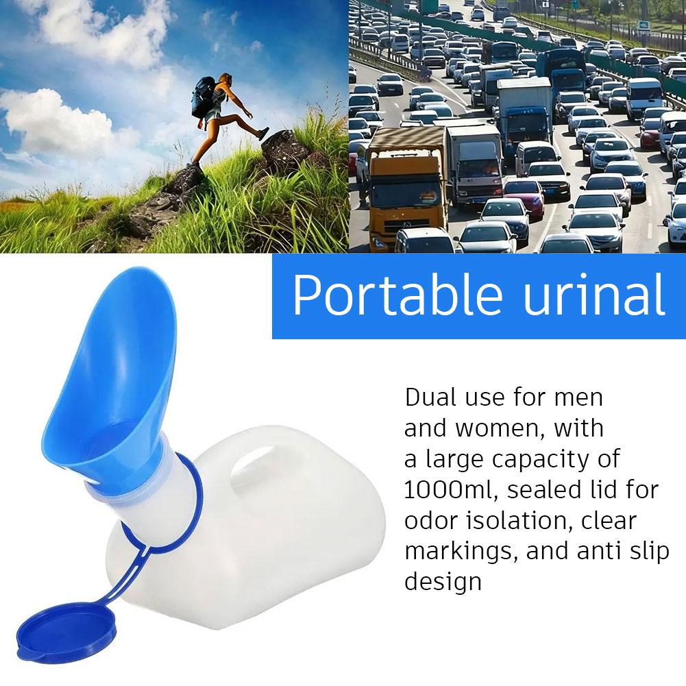 Botol Urinal Portabel 1000ML U - Home Bathroom With Urinal ulasan dan harga