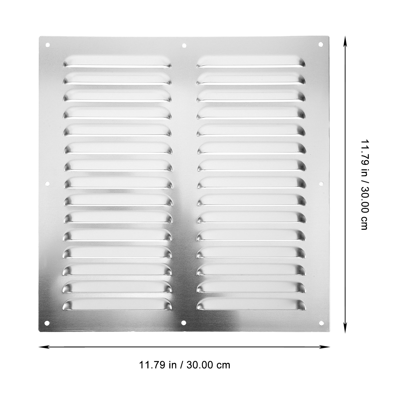 Penutup Ventilasi Louver Baja  - Home Bathroom Vent Fans ulasan dan harga