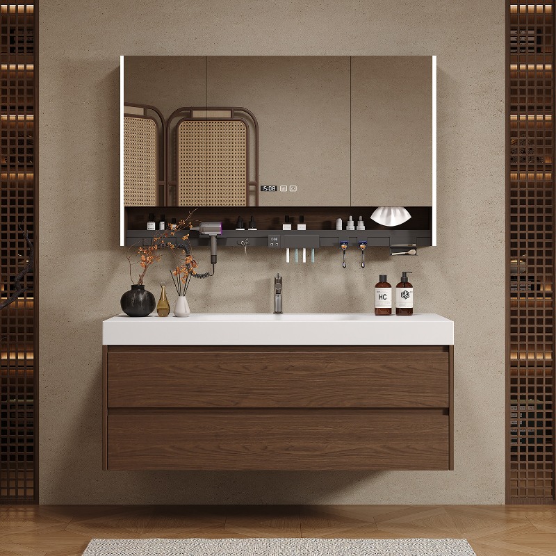 Partisi Kayu Lemari Kamar Mand - Home Bathroom Partition ulasan dan harga
