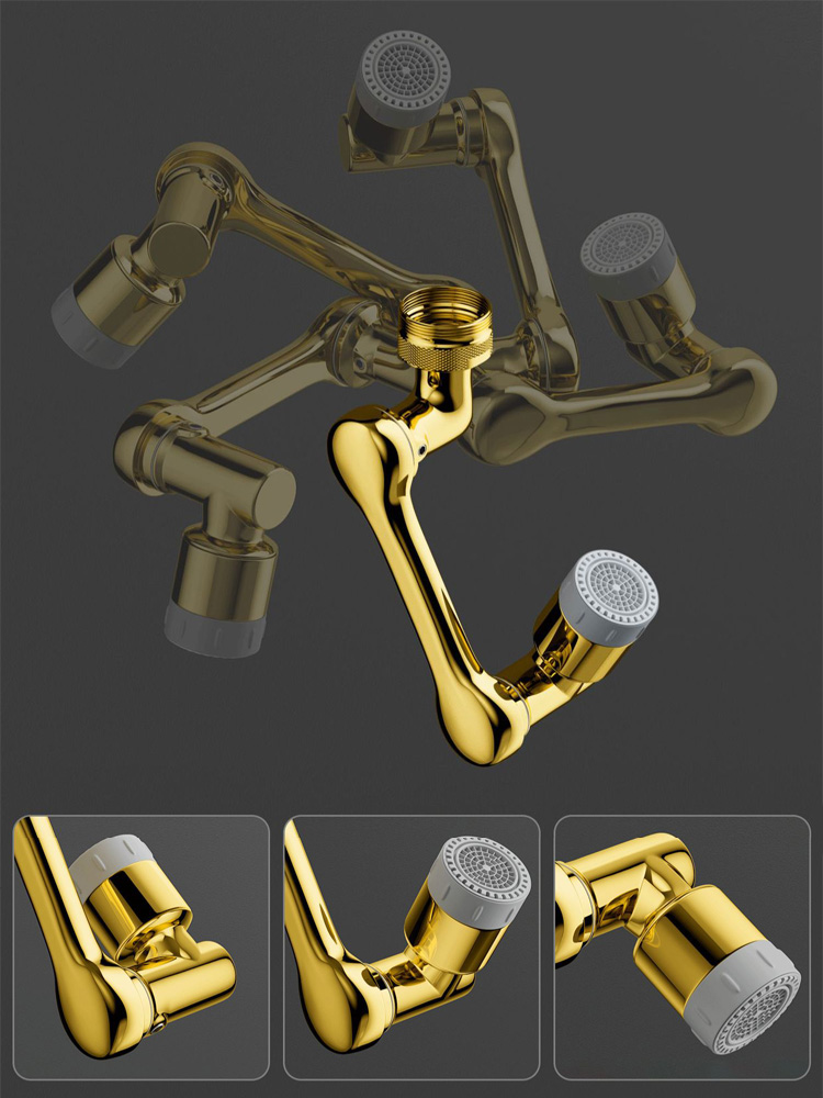 Pemanjang Keran Lengan Robot U - Home Bathroom Taps ulasan dan harga