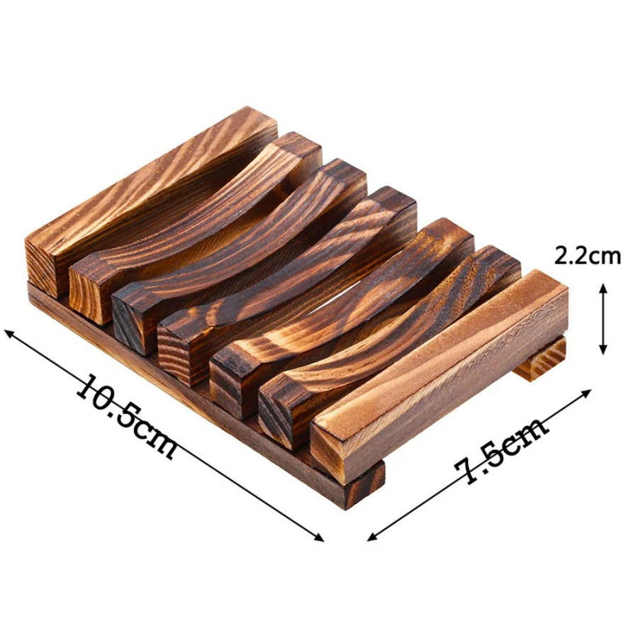 Tempat Sabun Bambu Alami, Rak  - Home Essentials Bathroom Rack ulasan dan harga