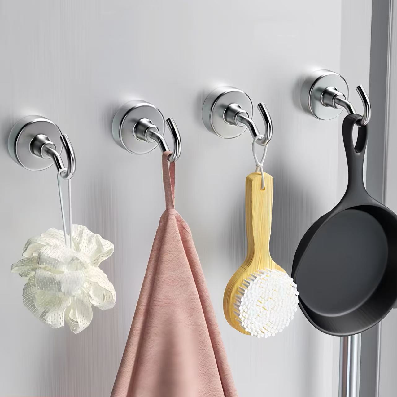 1-10-20 Buah Kait Magnet Kuat  - Home Bathroom Key ulasan dan harga