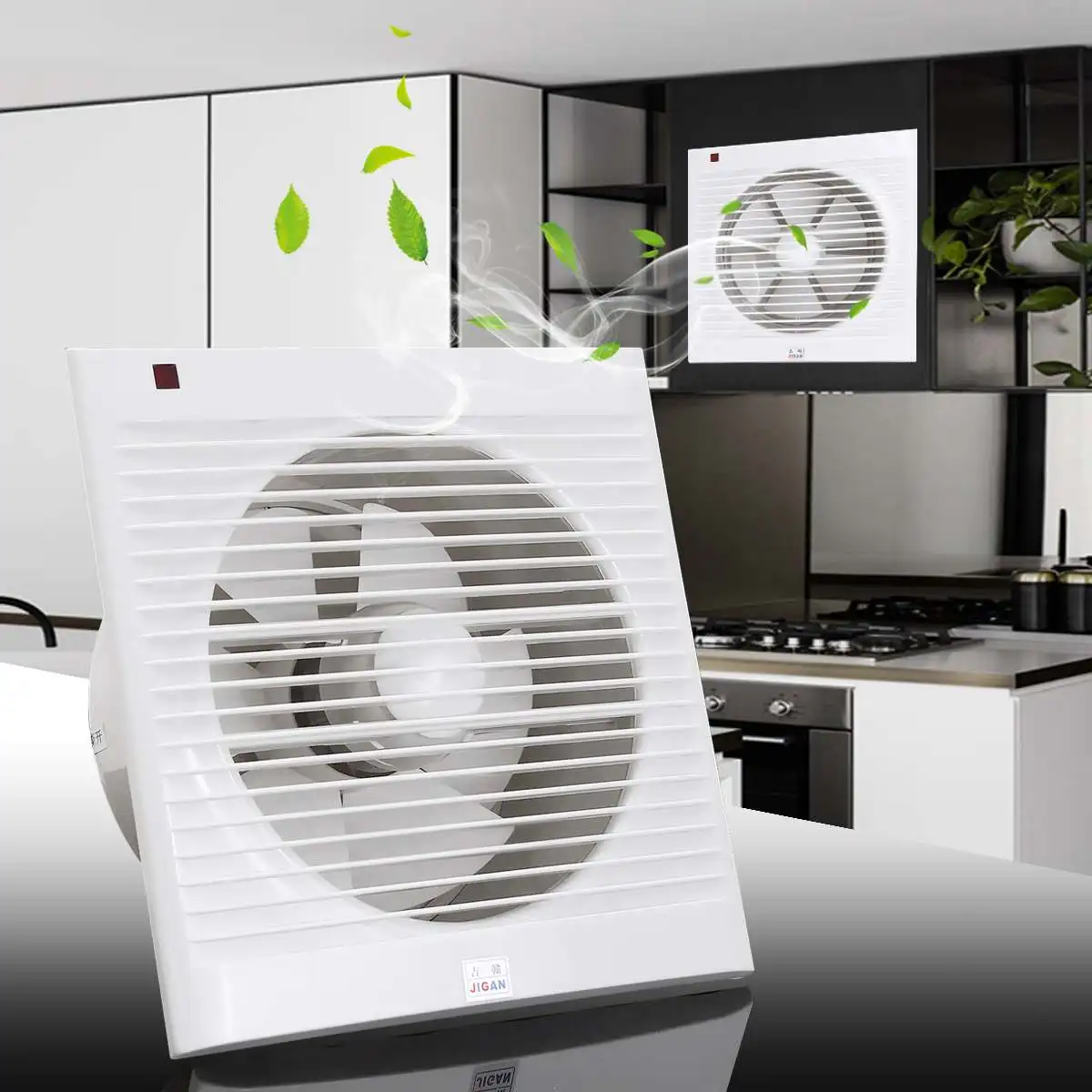 Kipas Exhaust Kamar Mandi 4 In - Home Bathroom Vent Fans ulasan dan harga